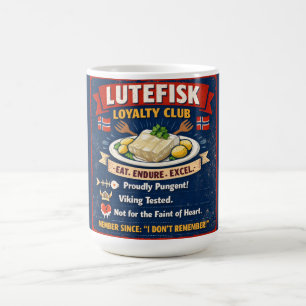 Lutefisk-lojalitetsklubb Norsk Kaffe Mugg