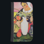 Luten Spelare, 1910 Galaxy S4 Plånboksfodral<br><div class="desc">Lutespelare,  1910% pipe% vid Augusti Macke | konstläge: Moderne Musee medborgared'Art,  centrerar Pompidou,  Paris,  tysk konstnär för frankriken | som | avbildar samlingen numrerar: XIR181229</div>