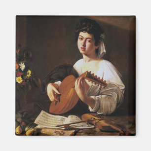 Lutespelare, Caravaggio Magnet
