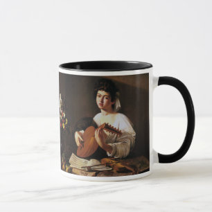 Lutespelare, Caravaggio Mugg