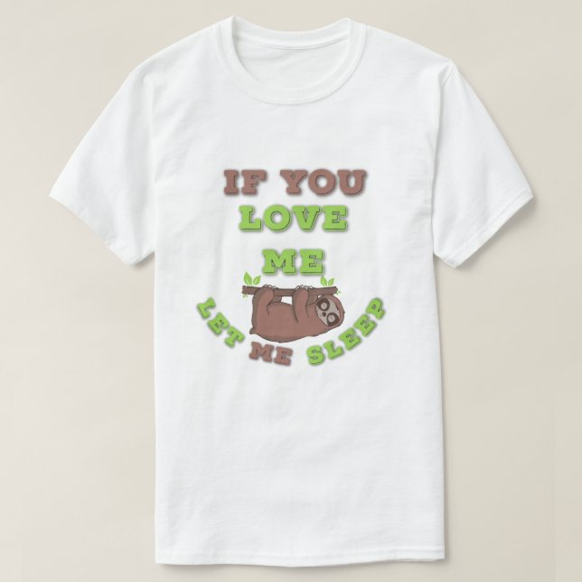 Lutfisk älskare Roligt Sova Citat T Shirt (Design framsida)