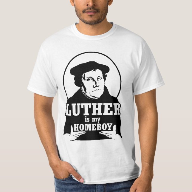 Luther är min HOMEBOY T-shirt (Framsida)