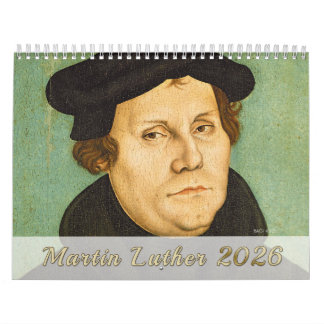 Luther Calendar 2026: Porträtt, Life, Monuments Kalender