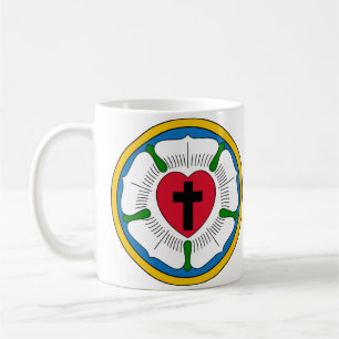 Luther den rosa lutheranismen Martin Luther Kaffemugg