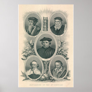 Luther och 1600-talets reformister poster