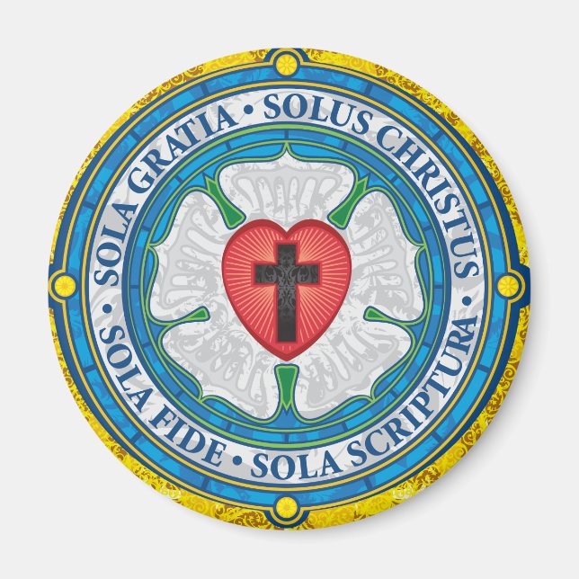 Luther Ro Christian Lord Magnet (Framsidan)