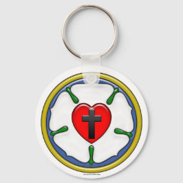 Luther Ro Embossed-look Nyckelring