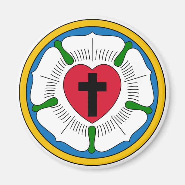 Luther Ro Lutheranism Martin Luther Magnet (Framsidan)