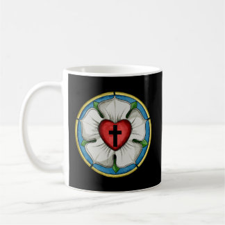 Luther Ro Seal Lutheran Symbol Christian Kor Kaffemugg