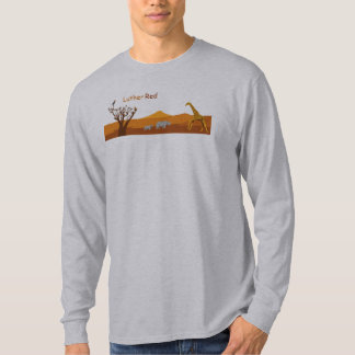 Luther röda "mommys favorit ", tee shirt