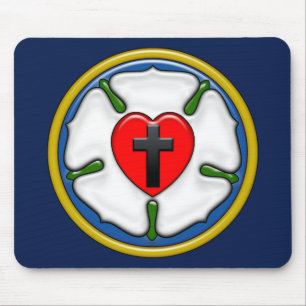 Luther rosa Mousepad Musmatta