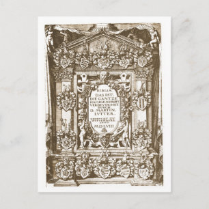Luther Wittenberg 1558 Vykort