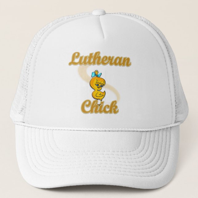 Lutheran Chick Truckerkeps (Framsida)