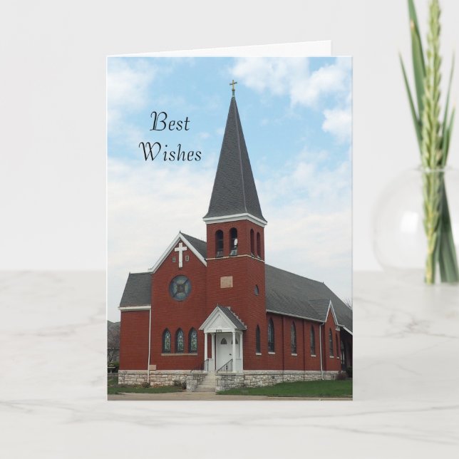 Lutheran Church ConfirmCard Kort (Framsida)