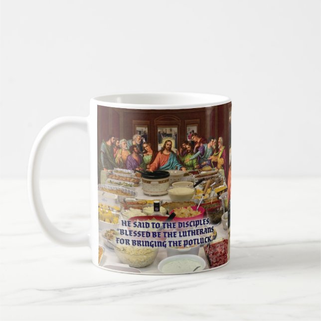Lutheran Last Supper Potluck  Kaffemugg (Vänster)