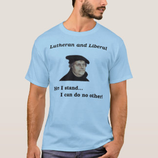 Lutheran- och liberal persont-skjorta tee shirt