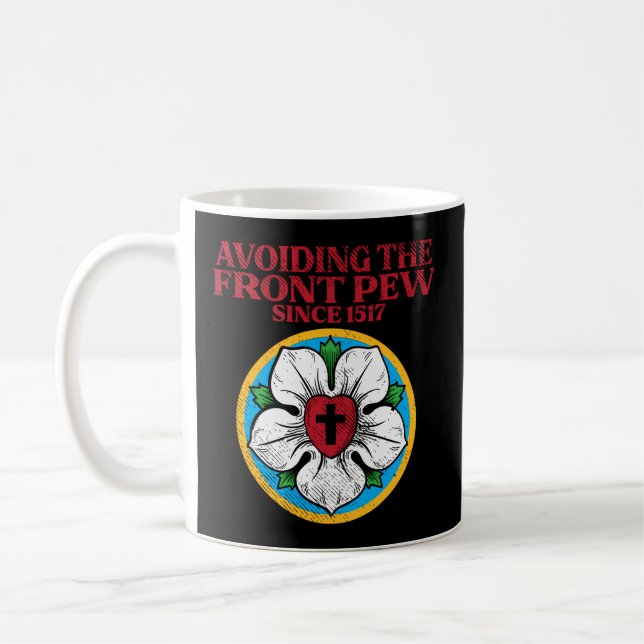 Lutheran Ro I Martin Luther, jag undviker fronten Kaffemugg (Vänster)