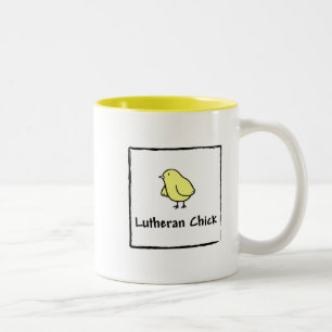 Lutheranchick Två-Tonad Mugg