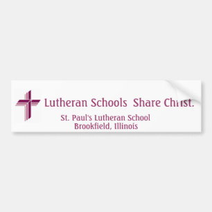 Lutheranen skolar bildekalet bildekal