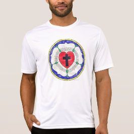 Lutherros Färgat Glasfönster T Shirt