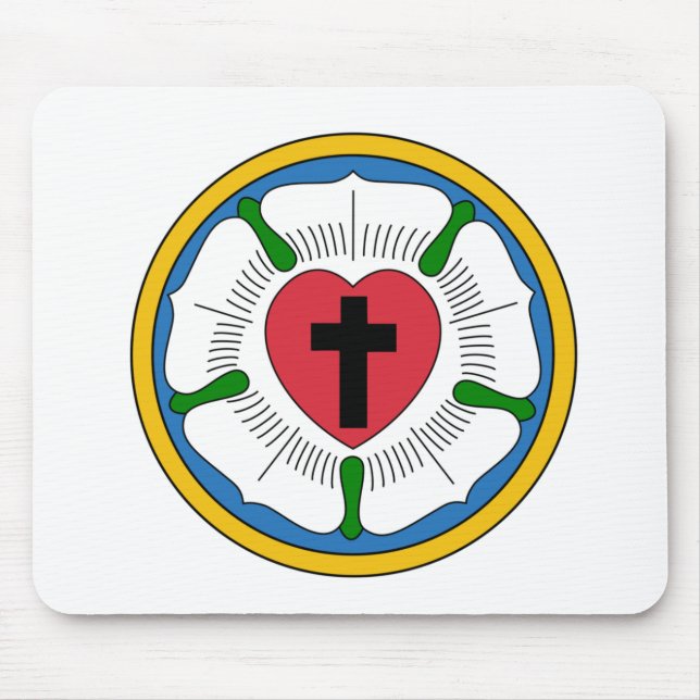 Lutherrose Luther Ro Lutheranism Martin Luther Musmatta (Framsidan)