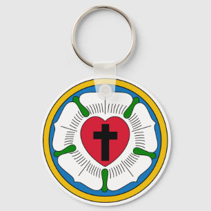 Lutherrosen Lutheranism Martin Luther Nyckelring