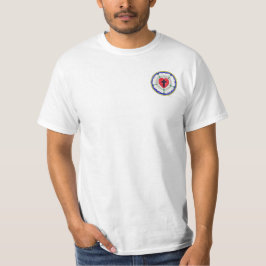 Lutherroset glasmålning t shirt