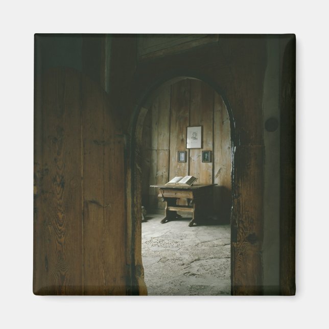 Lutherrummet i Wartburgs slott Magnet (Framsidan)