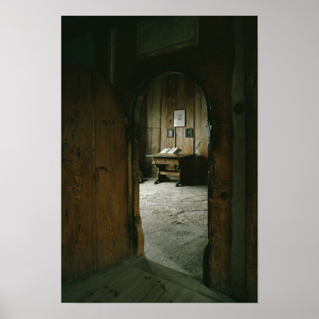 Lutherrummet i Wartburgs slott Poster (Framsidan)
