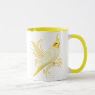 Lutino Cockatiel Mugg