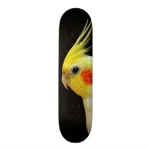 Lutino Cockatiel Skateboard Bräda 21,5 Cm
