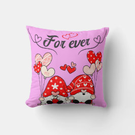 Lutins Amoureux For Ever 1 message d'amour rose Kudde