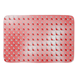 Lutning av flygande hörn badrumsmatta