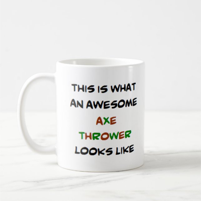 Lutning, fantastisk kaffemugg (Vänster)