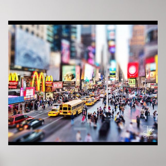 Lutning - tidskorgen - New York Poster (Framsidan)