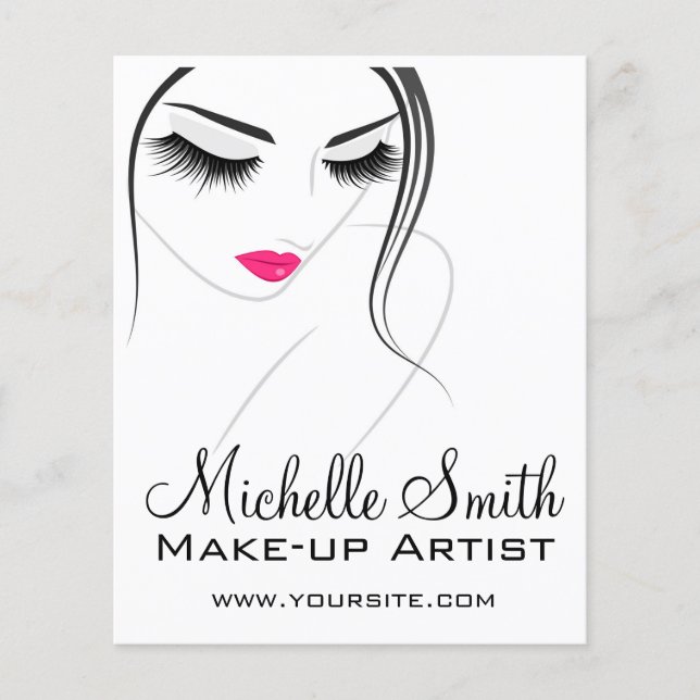 Lutningsfiltret Lash Extensions för rosa läppar An Flygblad (Framsidan)