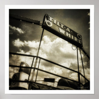 Lutt-a-Whirl Square Poster