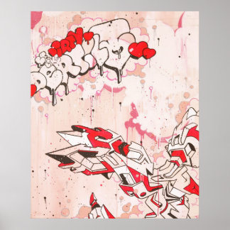 Lutt "Der Collab" Skriv ut Poster