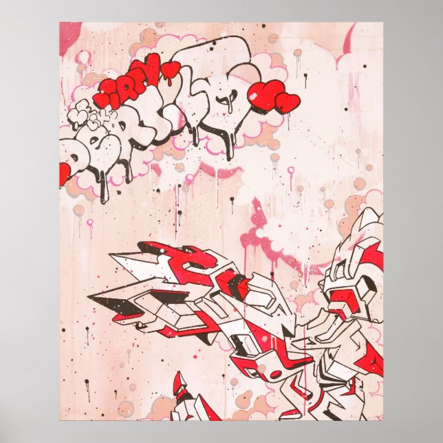 Lutt "Der Collab" Skriv ut Poster (Framsidan)