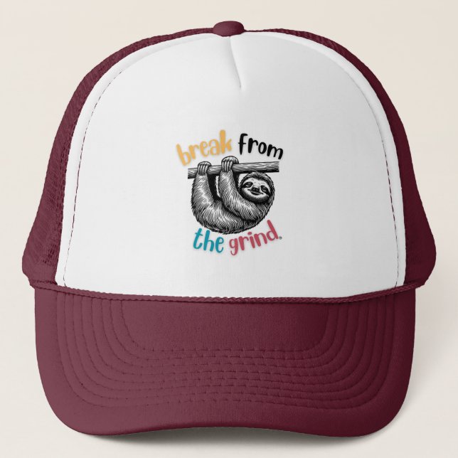 Luttrad hatt keps (Framsida)
