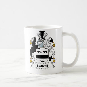 Luttrell familjvapensköld kaffemugg