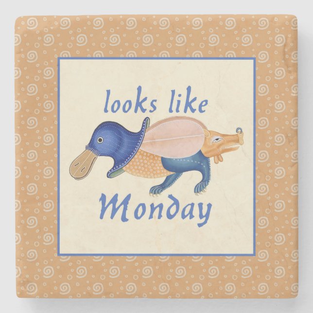 Luttrell Psalter Critter Stone Underlägg (Framsidan)