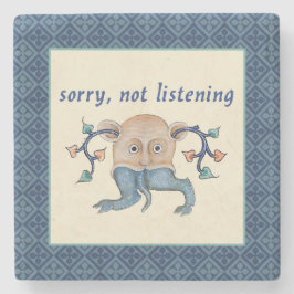 Luttrell Psalter Critter Stone Underlägg