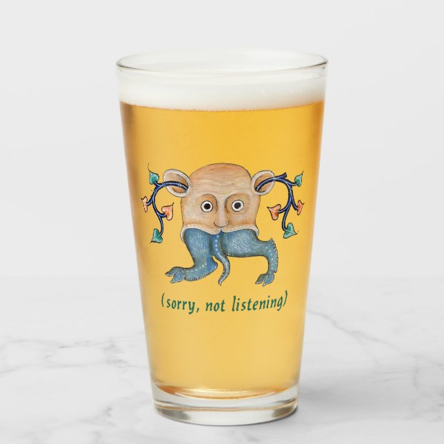 Luttrell Psalter (ej avlyssning) av glas (Framsida fylld)