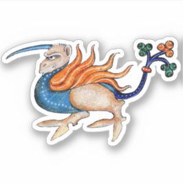 Luttrell Psalter Vinyl Sticker Klistermärken