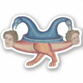 Luttrell Psalter Vinyl Sticker Klistermärken