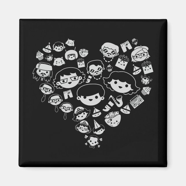 Luv 2 magnet (Framsidan)