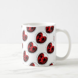 Luv-A-Bull American Bulldog Pit Bull Heart Kaffemugg