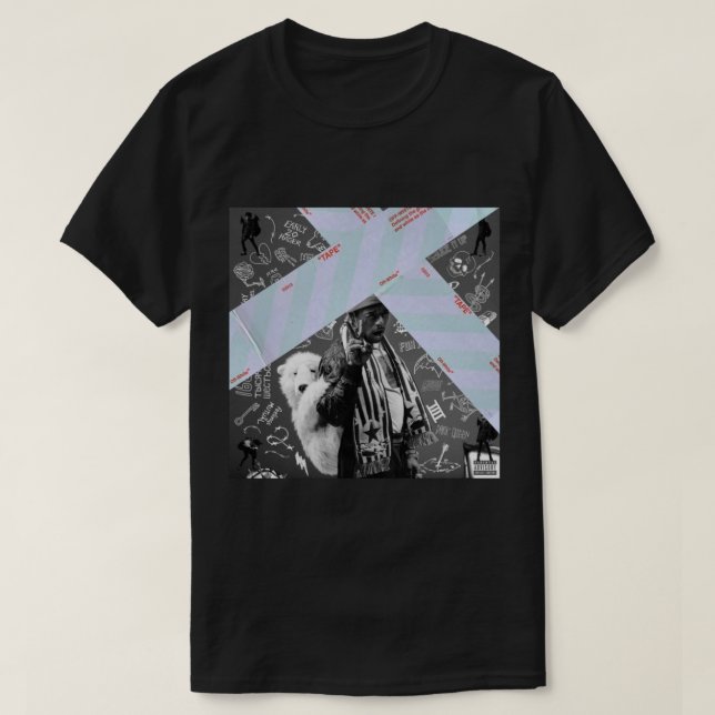 Luv är Rage 2-albumskydd Klassiskt T-Shirt (Design framsida)
