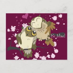 Luv Birds~vykort Vykort